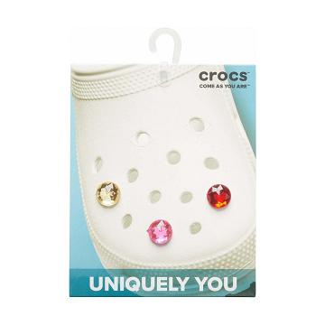 Crocs Sparkly Circle 3-Pack #1 Men's Jibbitz Charms Multicolor | Australia 1082HAPK